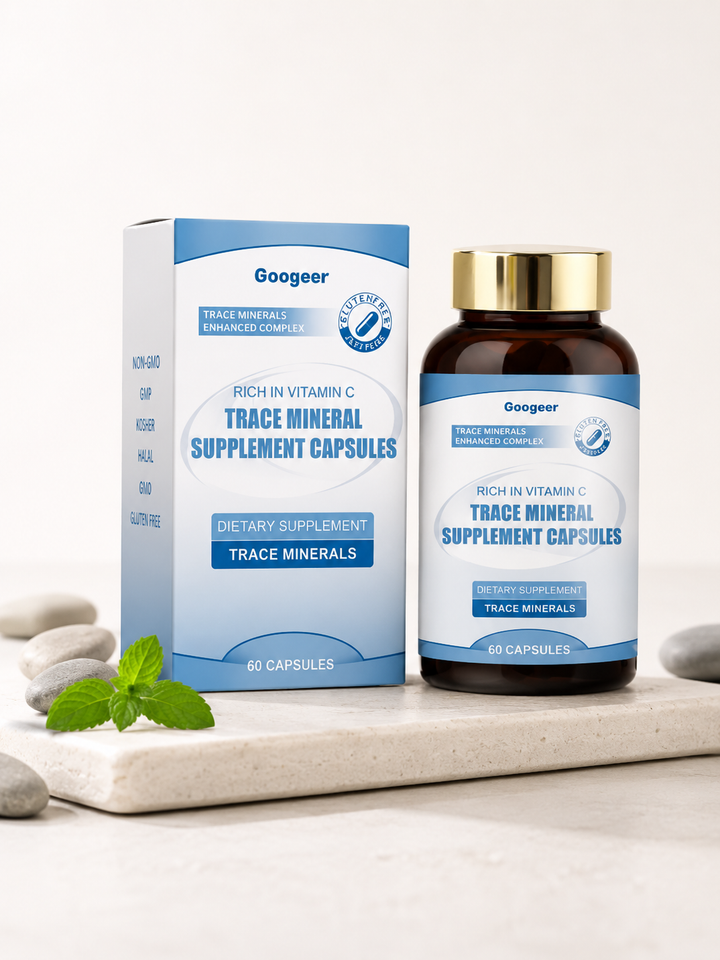 Trace Mineral Supplement Capsules with Vitamin C