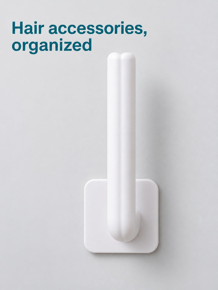 Traceless Wall Hooks for Dorm Hair Accessories