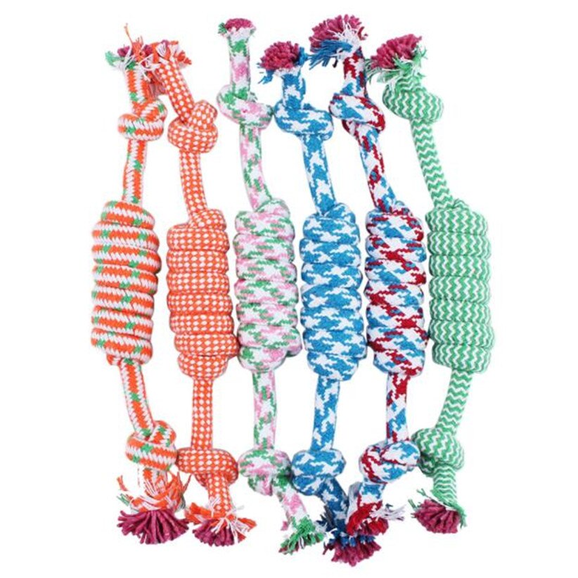 Dog Rope Chew Toy for Tug, Fetch and Training Fun