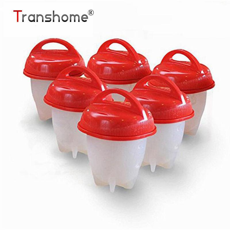 Silicone Egg Cooker Set for Shell-Free Hard Boiled Eggs