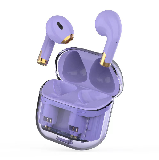 Transparent True Wireless Earbuds with Call Noise Reduction