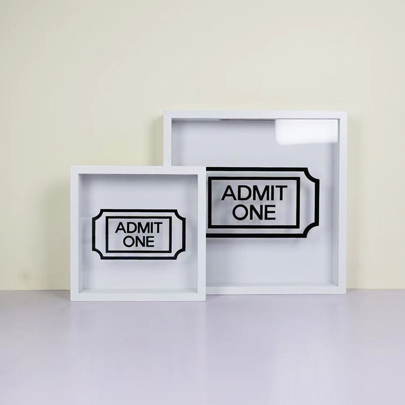 Shadow Box World Map Frame for Displaying Memories