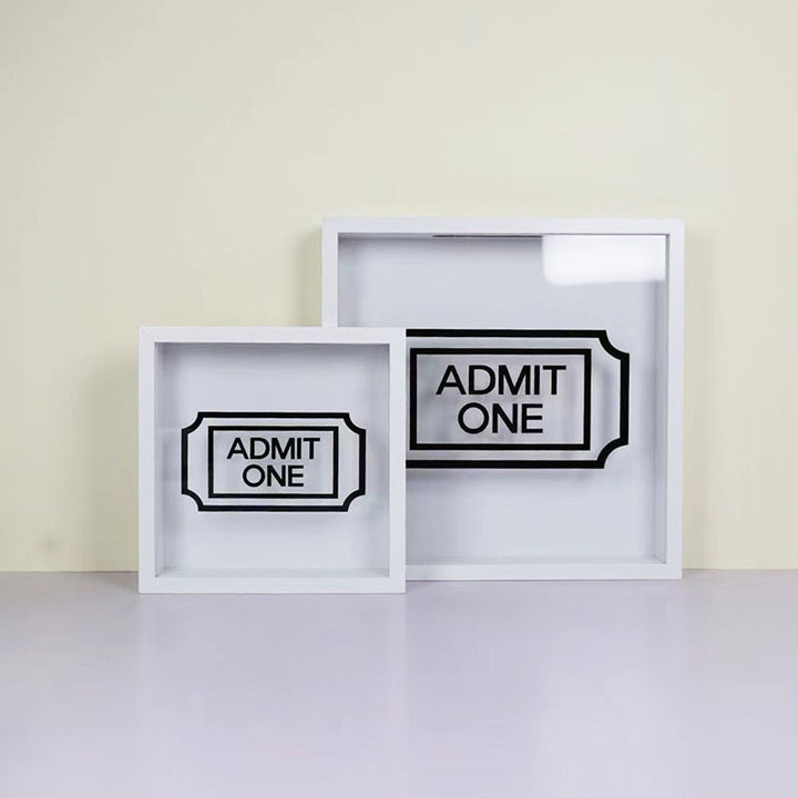 Shadow Box World Map Frame for Displaying Memories