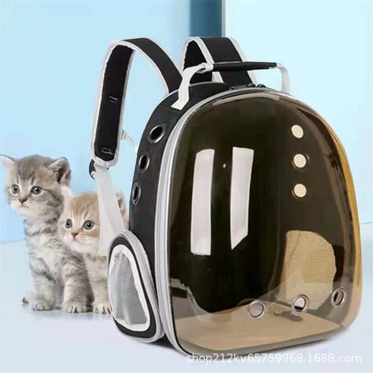 Transparent Pet Backpack for Visible, Breezy Travel