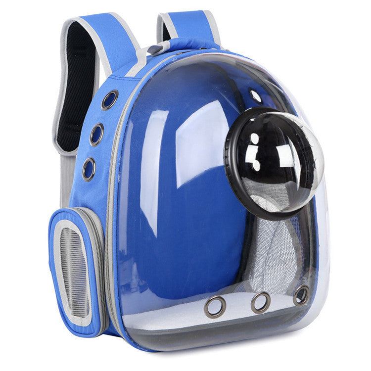 Transparent Pet Backpack for Visible, Breezy Travel