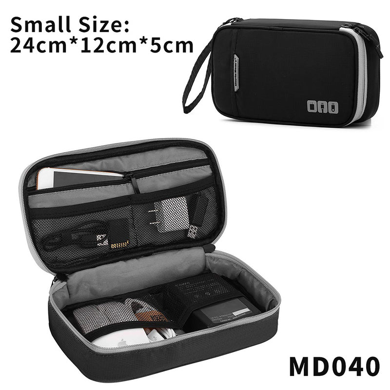 Travel Cable Organizer Bag for Tangle-Free Packing
