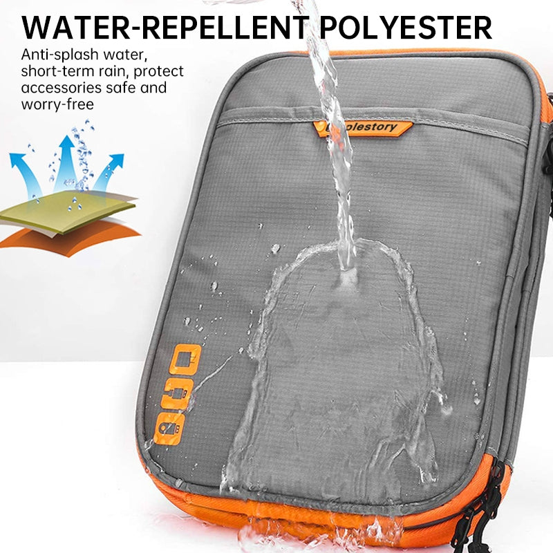 Travel Cable Organizer Bag for Tangle-Free Packing