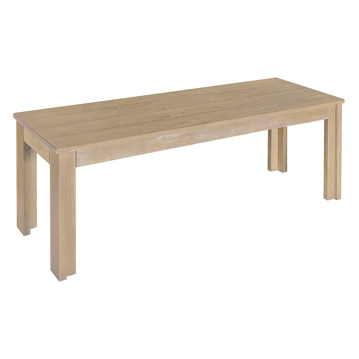 Retro Wood 3-Piece Dining Set for Four Guests