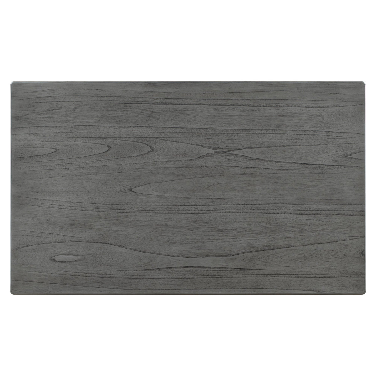 Dining Table Set with Bench, 6-Piece White and Gray
