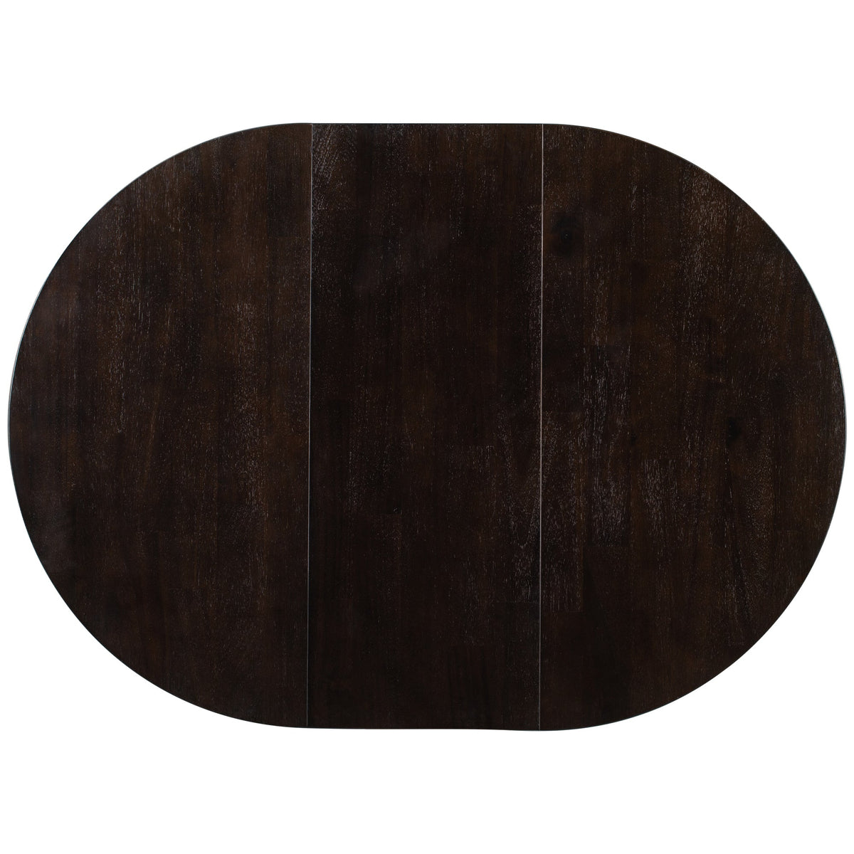 Round Extendable Farmhouse Dining Table, 42-58 Inch