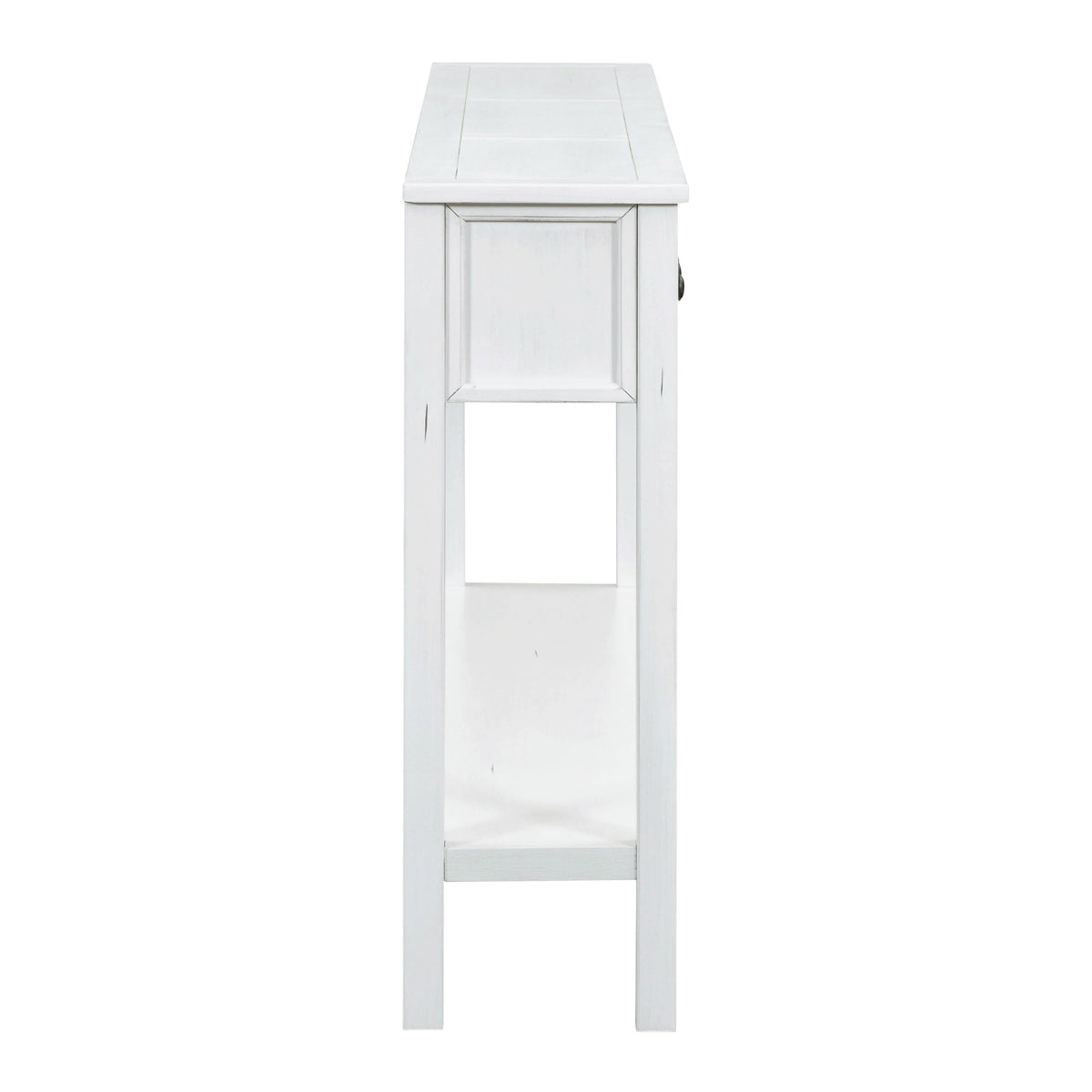 Farmhouse Entryway Console Table with 4 Drawers