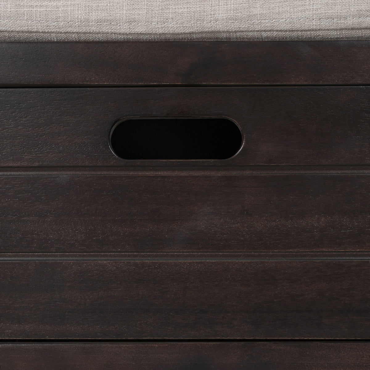 Entryway Storage Bench with Shoe Drawers and Basket