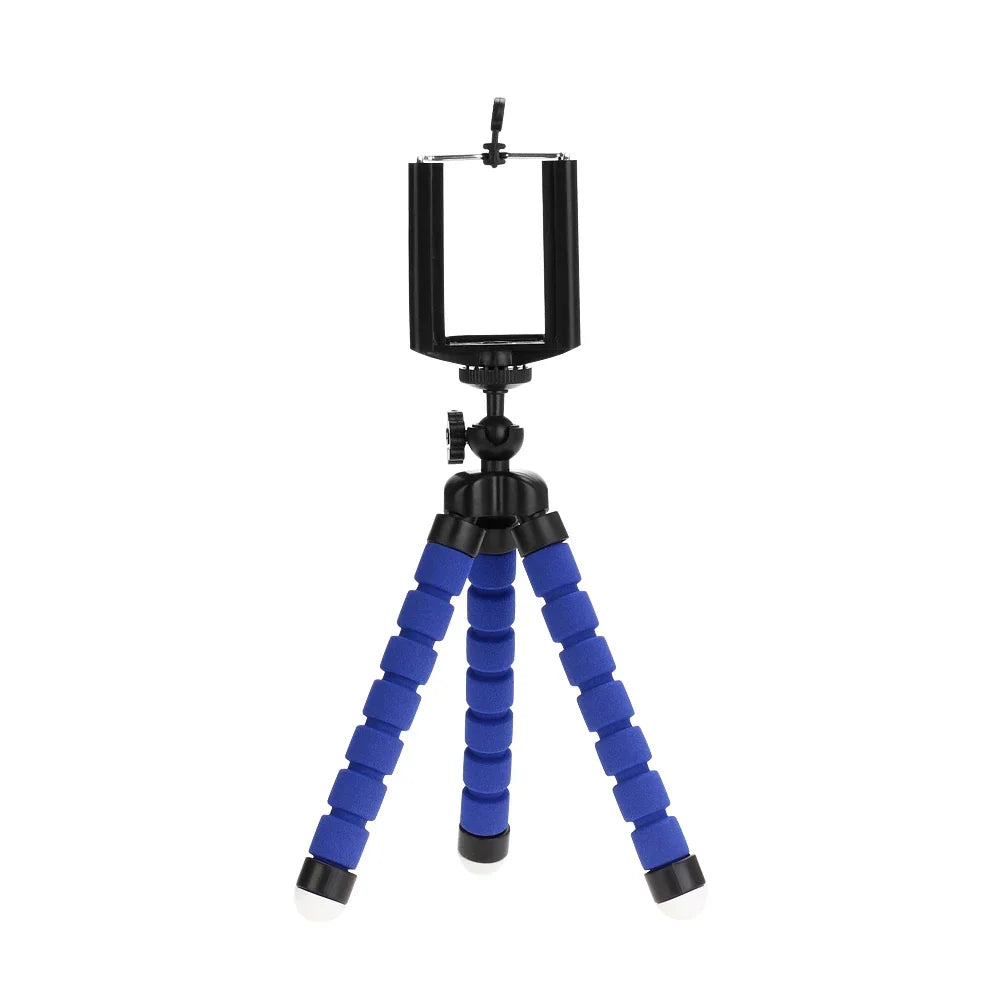 Flexible Mini Phone Tripod with Clamp and Ball Head