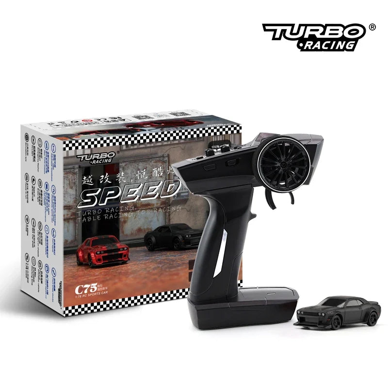 1:76 RC Car for Faster, Stable Indoor Tabletop Racing