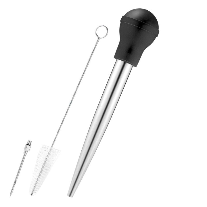 Marinade Injector Set for Turkey and Chicken, Stainless