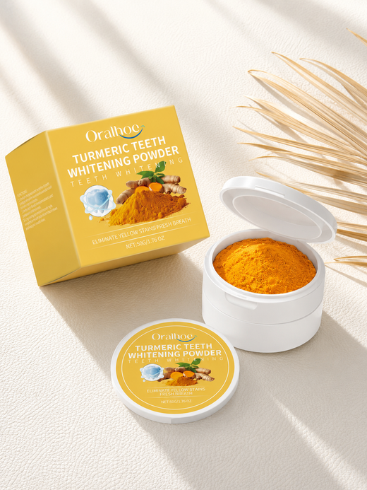 Turmeric Tooth Powder — Whiter Teeth, Healthier Gums Naturally