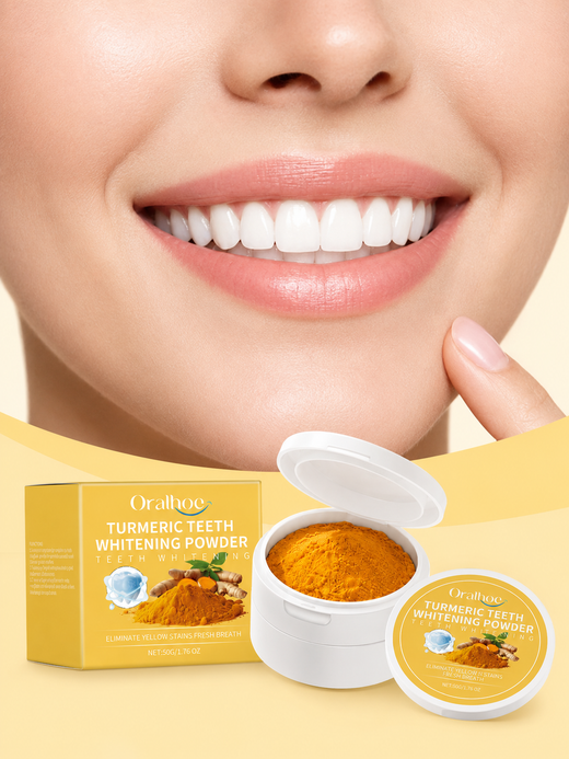 Turmeric Tooth Powder — Whiter Teeth, Healthier Gums Naturally