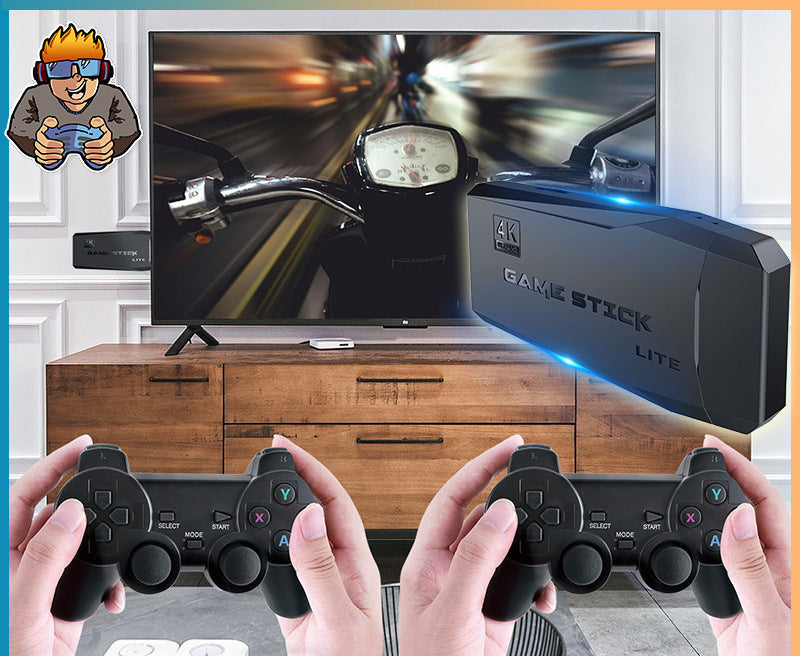 Retro TV Game Console With 2 Wireless Controllers