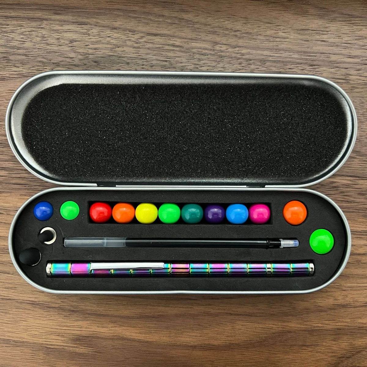 Magnetic Fidget Pen for Creative 3D Shape Building