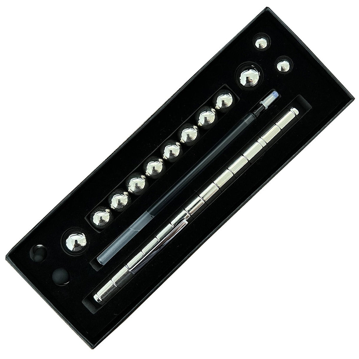 Magnetic Fidget Pen for Creative 3D Shape Building