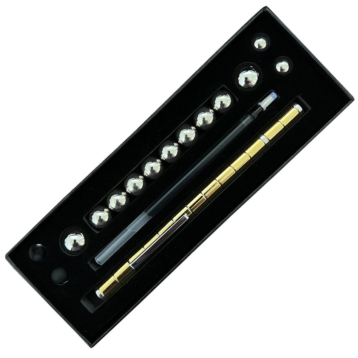 Magnetic Fidget Pen for Creative 3D Shape Building