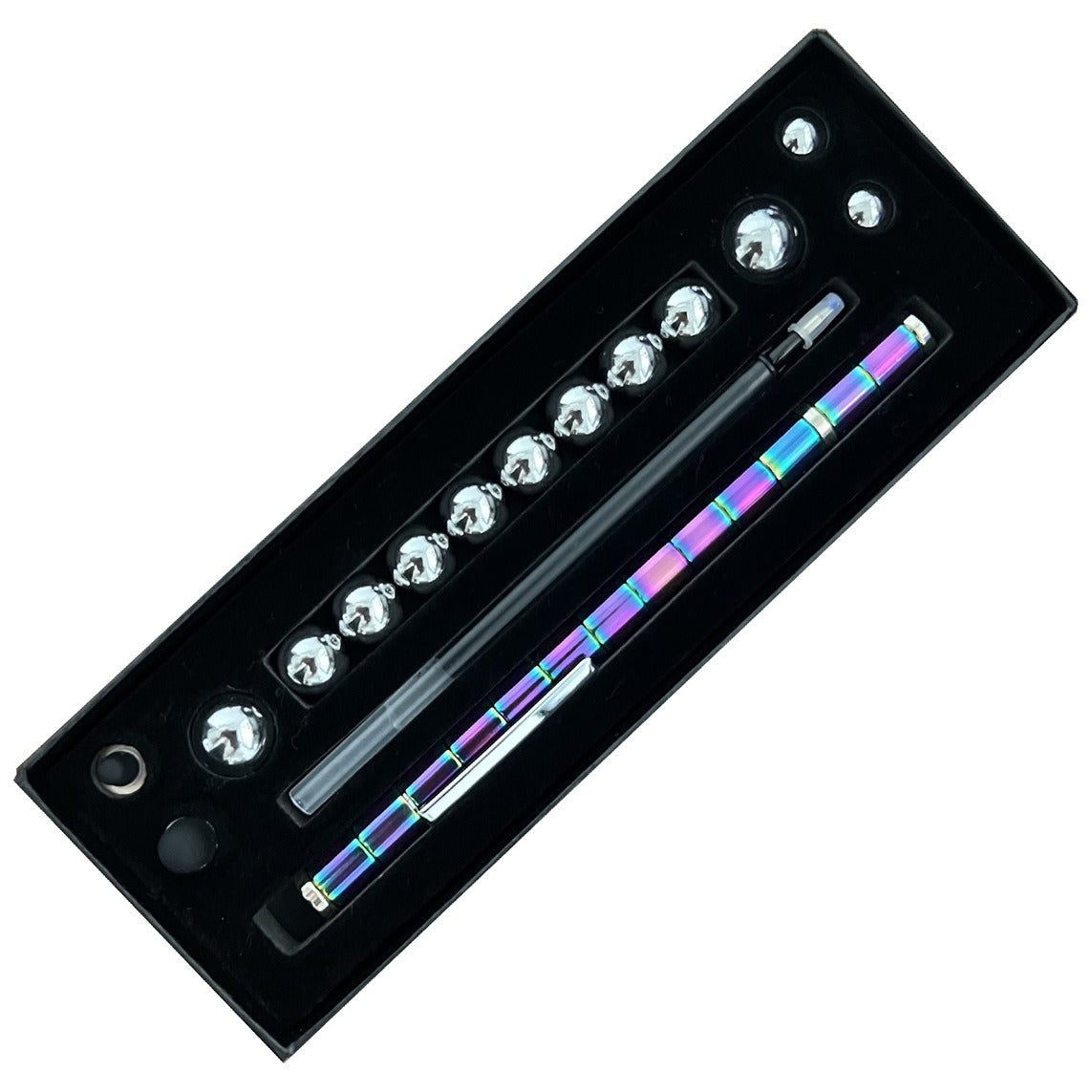 Magnetic Fidget Pen for Creative 3D Shape Building