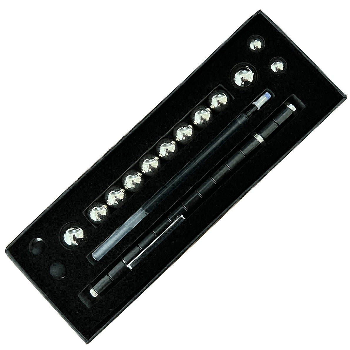 Magnetic Fidget Pen for Creative 3D Shape Building