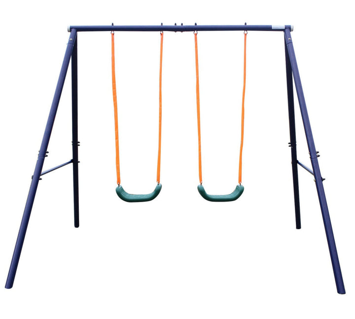 Two-Station Swing Set for Kids, Active Backyard Play