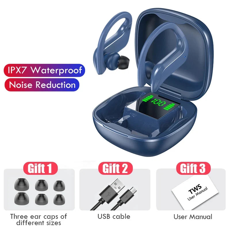 Wireless Sport Earbuds with Up to 24 Hours Playtime