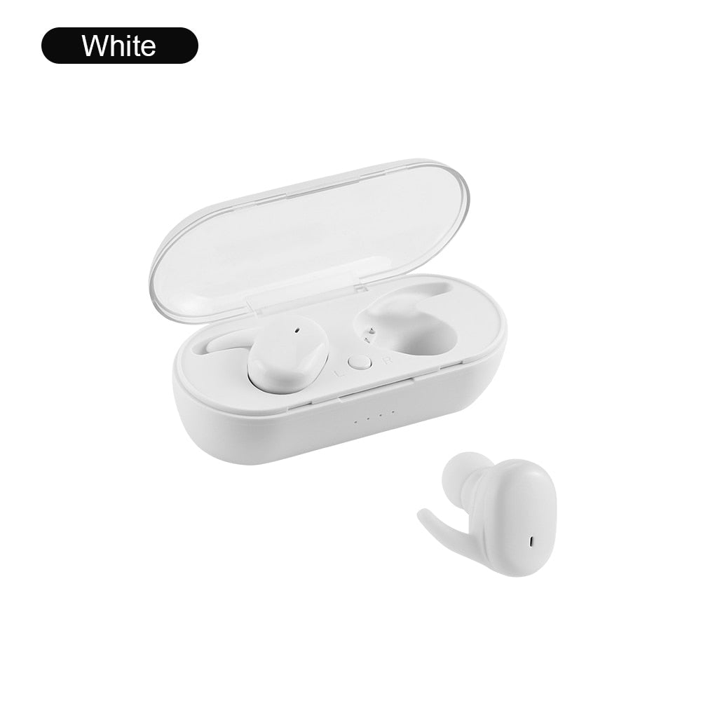 Bluetooth 5.0 Wireless Earbuds with Noise Reduction & Case