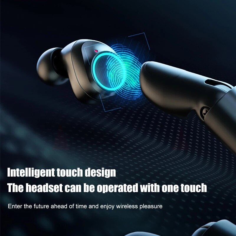 Sweatproof Wireless Earbuds with ANC and 3500mAh Case