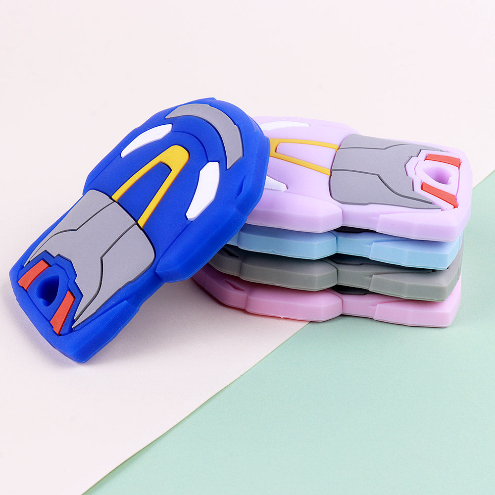 Silicone Baby Teether Toy for Soothing Gum Relief
