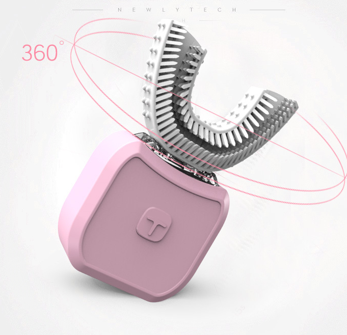 Electric U-Shaped Toothbrush for Whiter, Cleaner Teeth