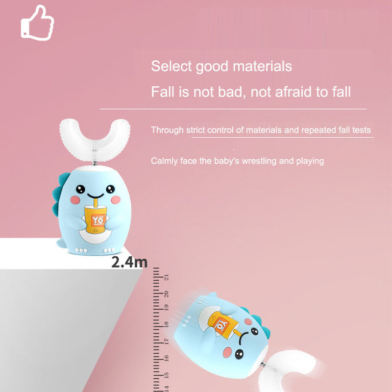 U-Shaped Kids Electric Toothbrush for Easier Brushing