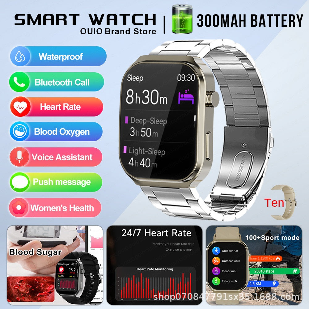 U13 Smart Watch with Bluetooth Calls & Health Tracking