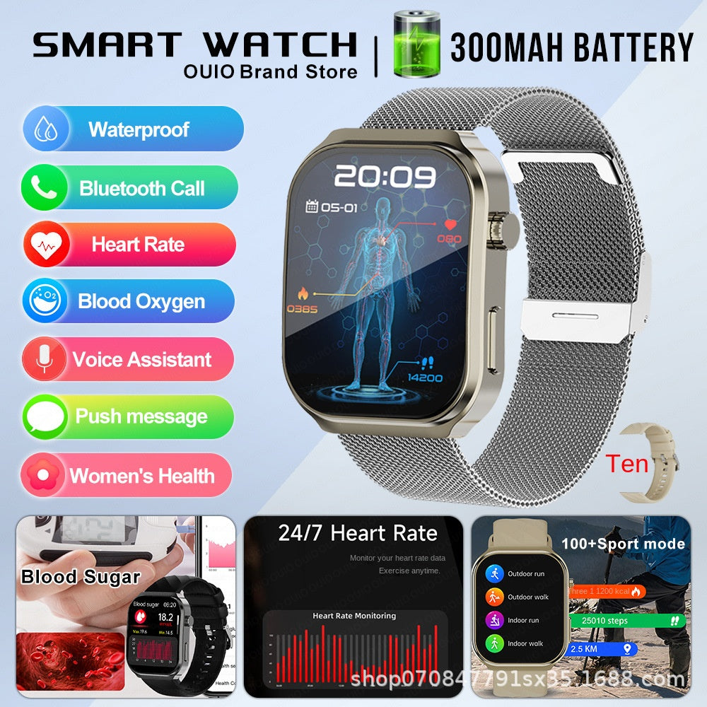 U13 Smart Watch with Bluetooth Calls & Health Tracking