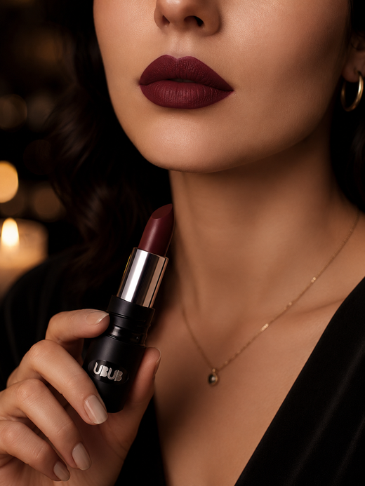UBUB Waterproof Matte Lipstick — 10 Shades, All-Day Wear