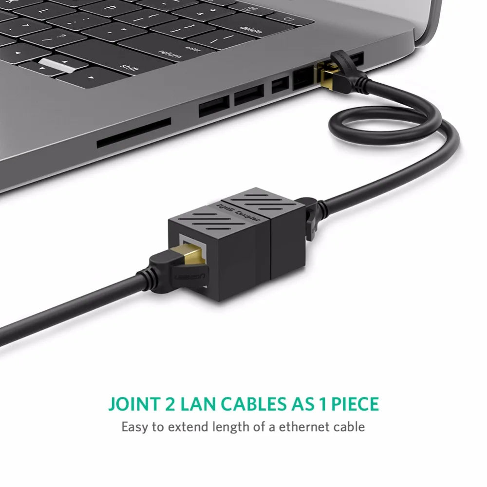 Ethernet Cable Extender RJ45 Coupler Female to Female