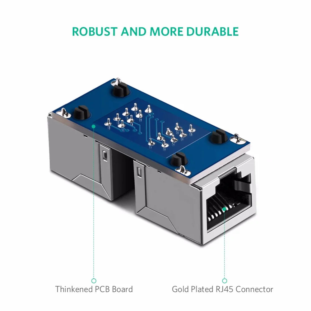 Ethernet Cable Extender RJ45 Coupler Female to Female
