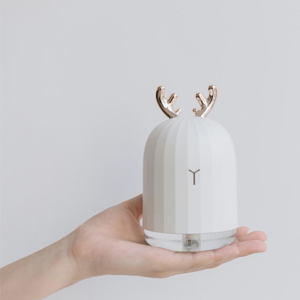 Cute Cordless Mini Humidifier with Night Light Lamp