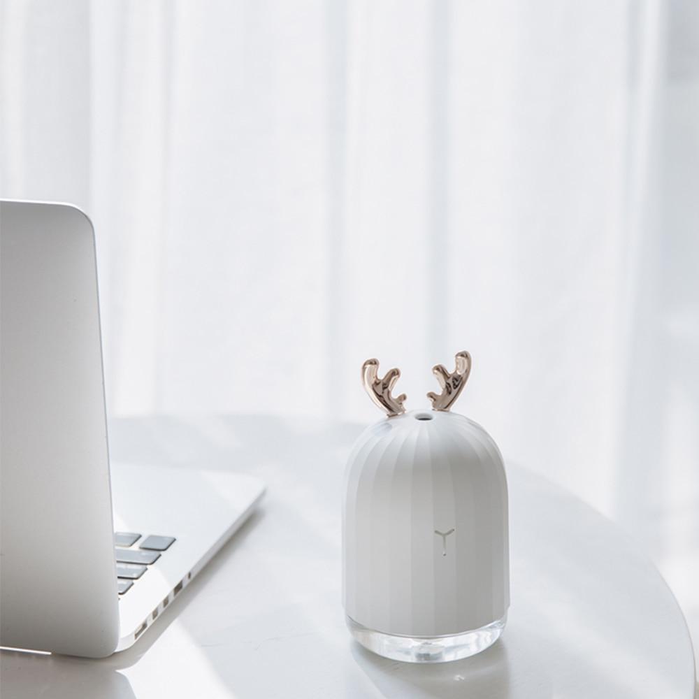 Cute Cordless Mini Humidifier with Night Light Lamp