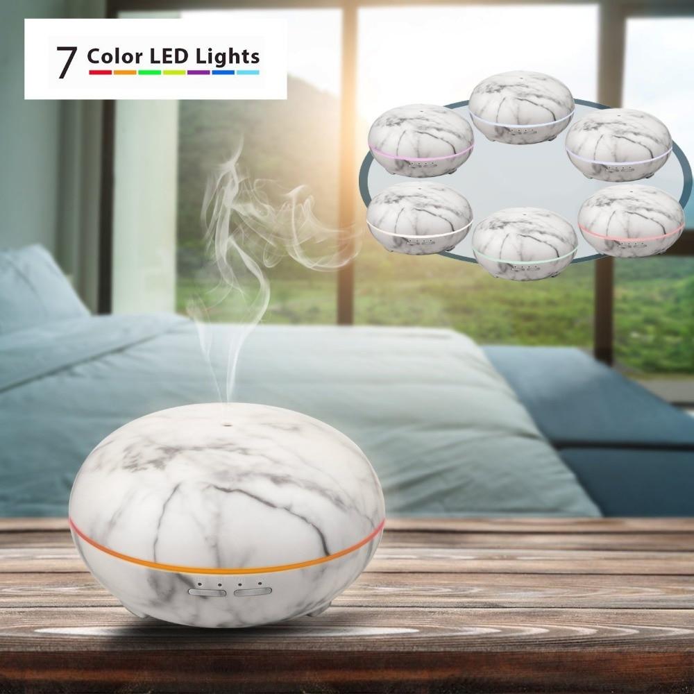 Marble Grain Ultrasonic Humidifier & Aroma Diffuser
