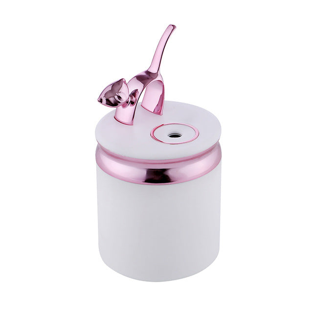 Ultrasonic Humidifier LED Mood Lamp for Bedside Calm
