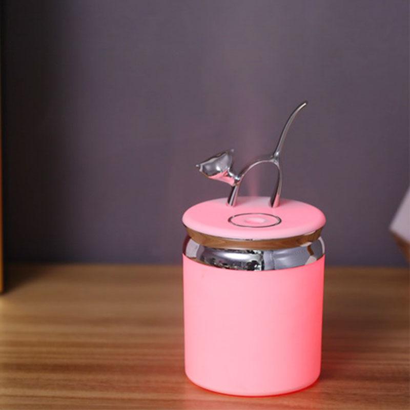 Ultrasonic Humidifier LED Mood Lamp for Bedside Calm