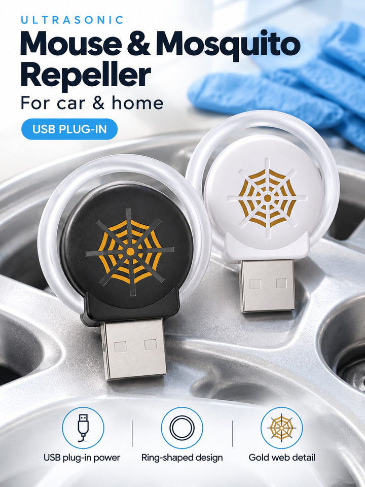 Ultrasonic Mouse & Mosquito Repeller for Car and Home