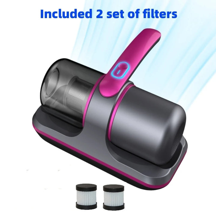 Handheld UV Mite Vacuum Cleaner with 2 Spare Filters