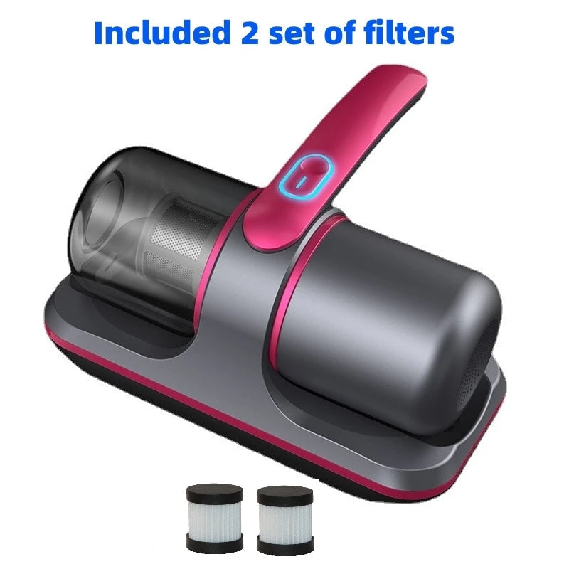 Handheld UV Mite Vacuum Cleaner with 2 Spare Filters