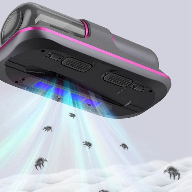 Handheld UV Mite Vacuum Cleaner with 2 Spare Filters