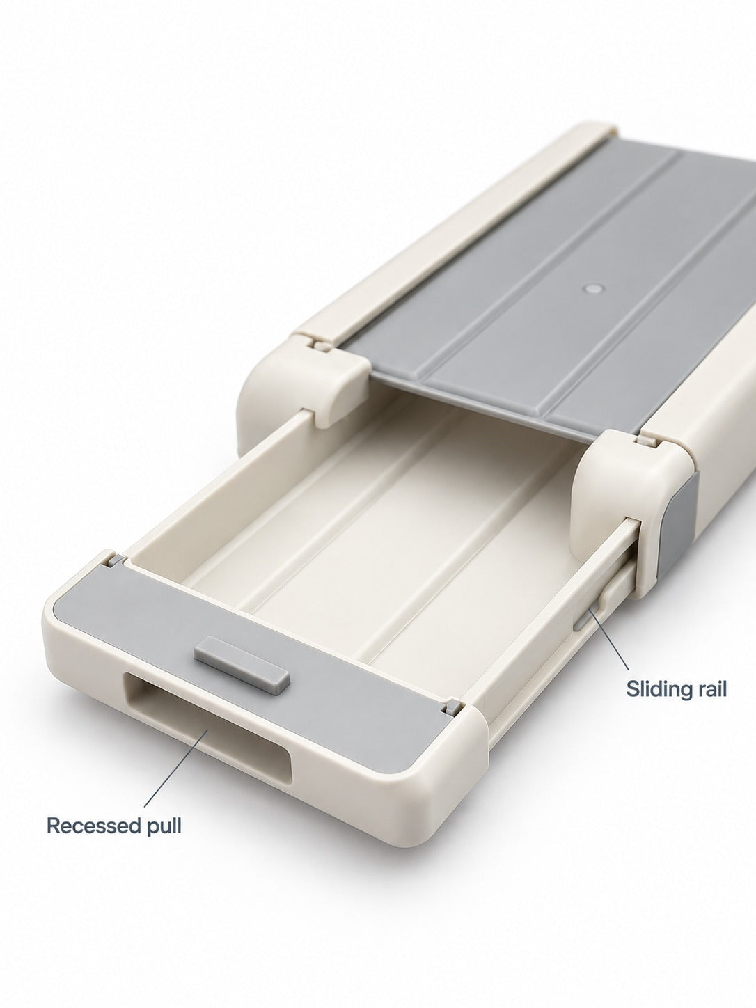 Under Desk Drawer Organizer for Hidden Desk Storage