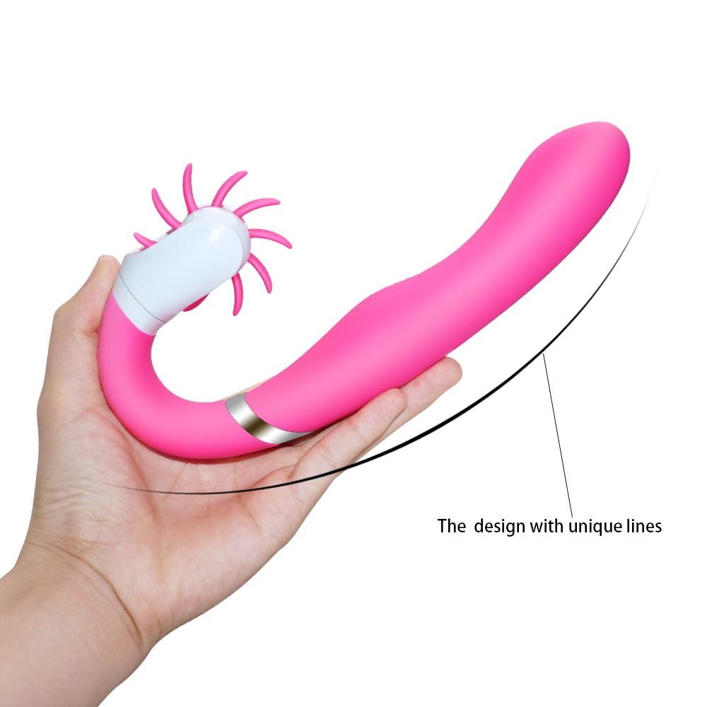 Dual Stimulation Clitoral & G-Spot Vibrator Toy